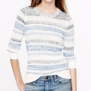 J. Crew Twisted Stripe Sweater Size XS